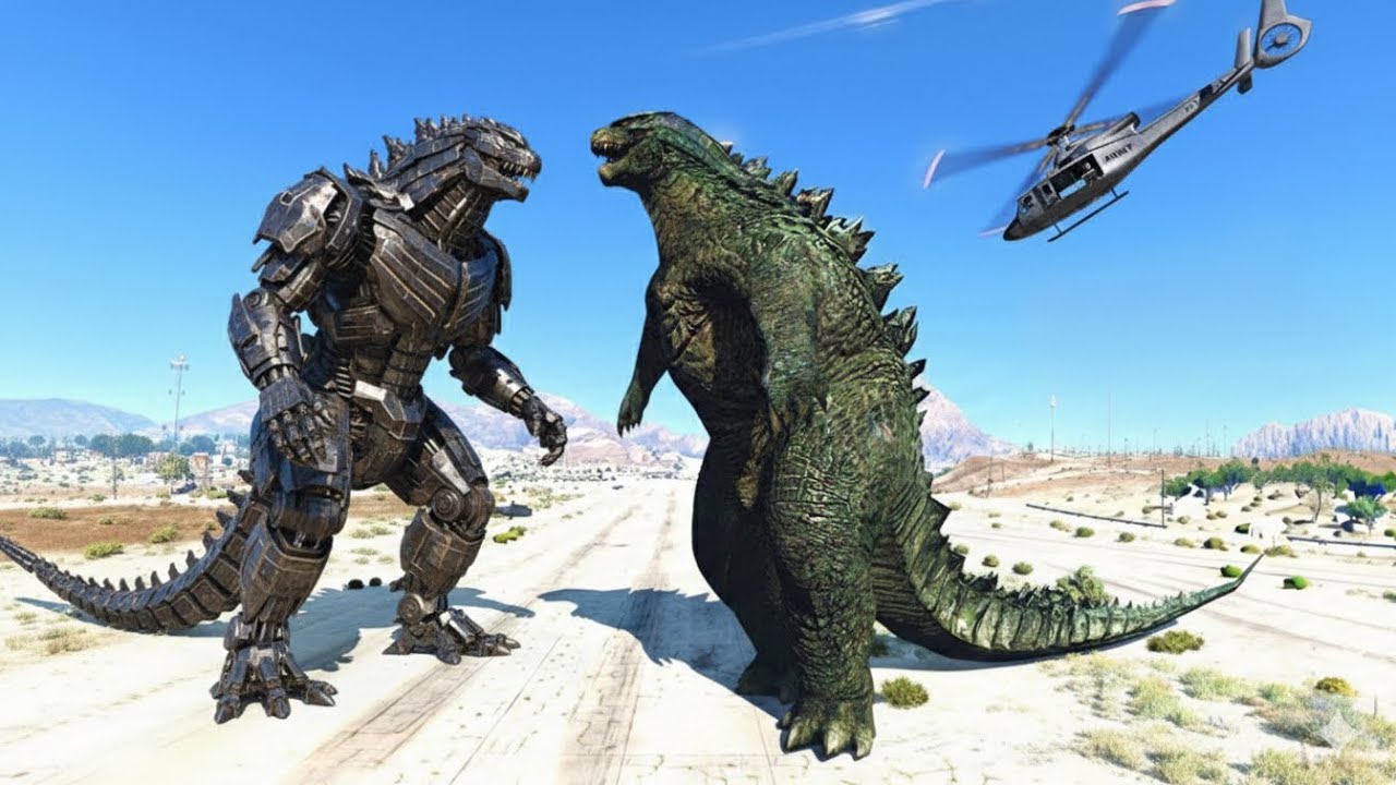 Godzilla Malli Vasthundhi City ki#gta #trending #youtubeshorts #viral