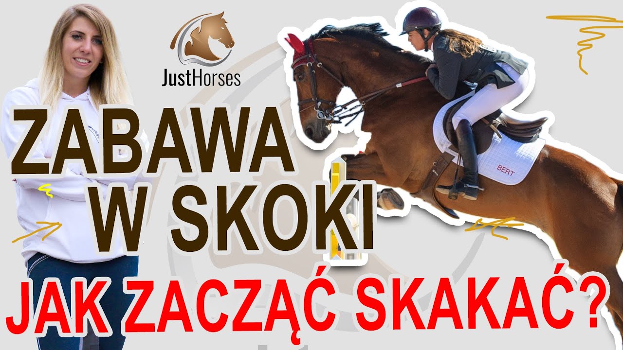 Jak zacząć skakać konno - czyli zabawa w skoki