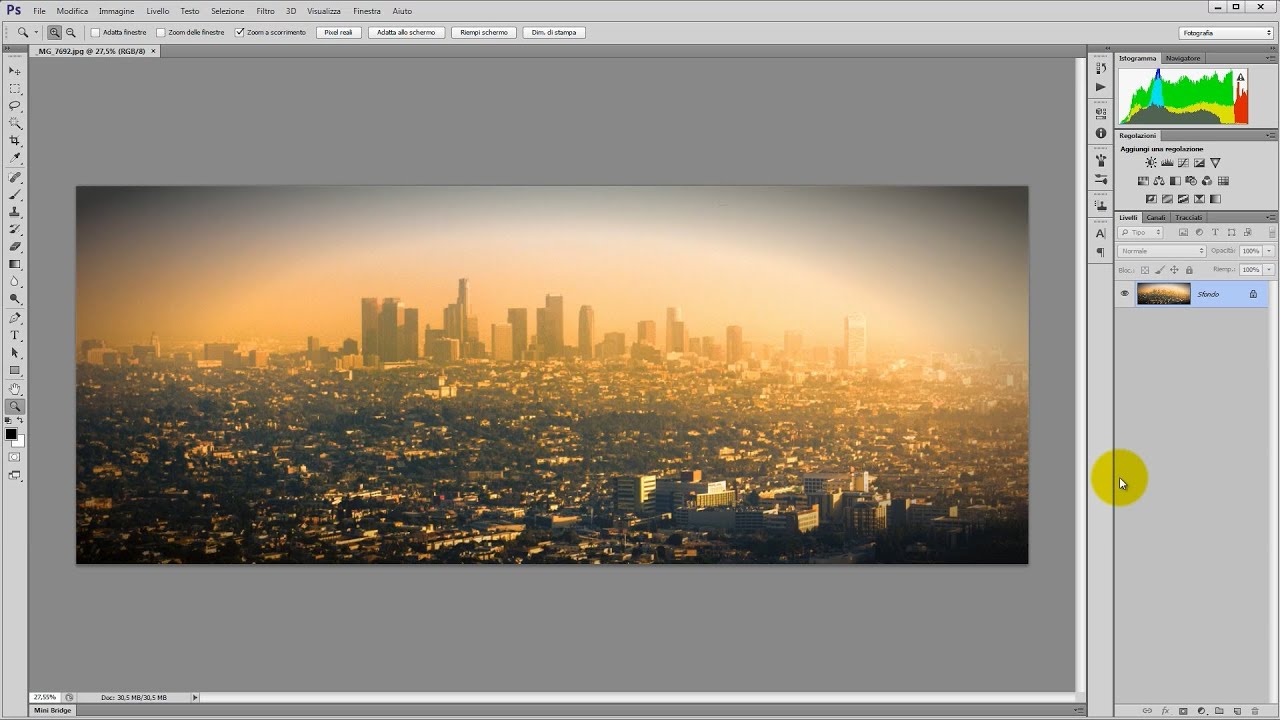 25) Creare una foto Panoramica e Migliorarla - Photoshop Photomerge - Tutorial Italiano