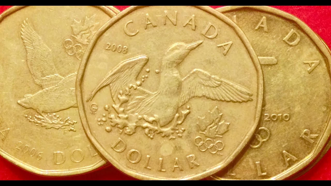Rare Canadian Dollar Coins - Only 5-11 Million Produced