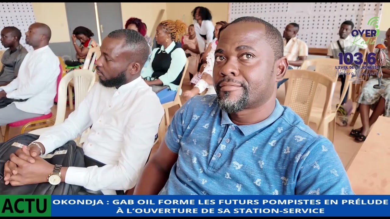 #Société Okondja : Gab Oil forme les futurs pompistes en prélude à l’ouverture de sa station-service