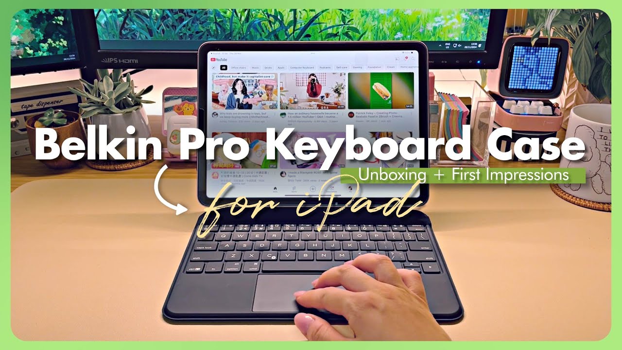 Belkin Pro Keyboard Case for Ipad | Unboxing & First Impressions