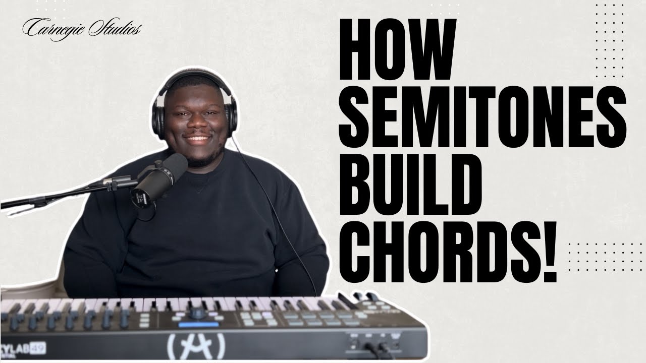 Semitones Explained: How to Build Major, Minor & 7th Chords on Piano!