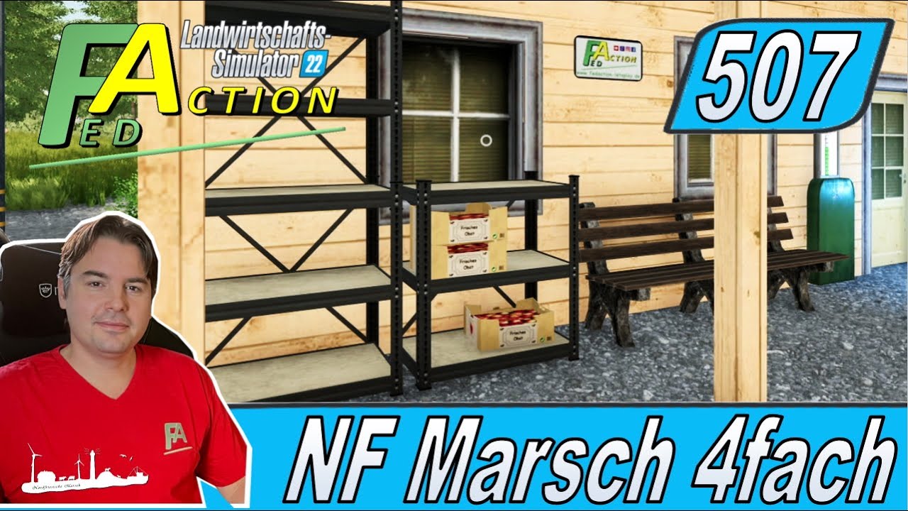 LS22 #507 Apfel als Booster für die Holzfäller #NFMarsch #Landwirtschafts Simulator 2022 #LetsPlay