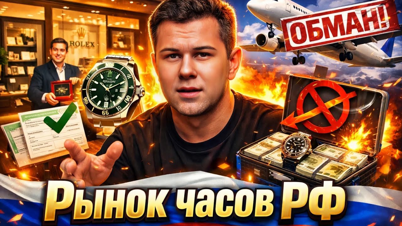 НЕ ПОКУПАЙТЕ ЧАСЫ В РФ / РЫНОК ЧАСОВ / ГАРАНТИЯ / ПОЧЕМУ НЕЛЬЗЯ ПОКУПАТЬ ЧАСЫ ИЗ-ЗА ГРАНИЦЫ? №184