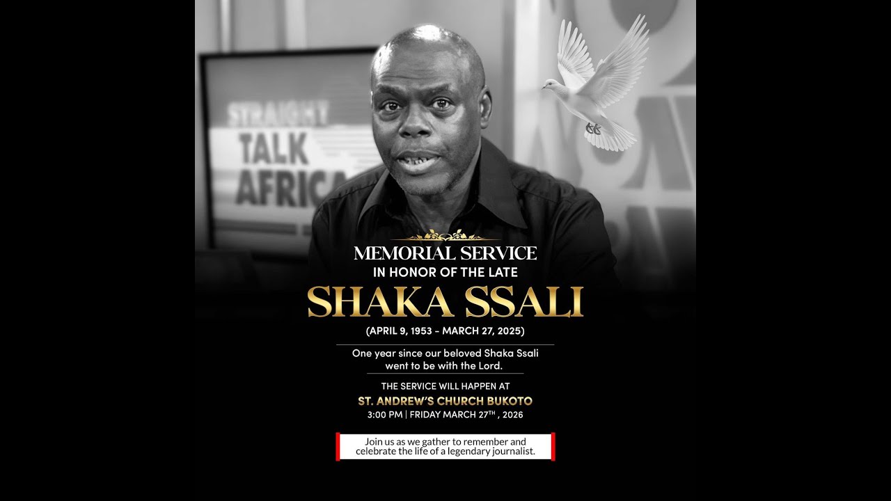 Memorial Service of The Late Shaka Ssali