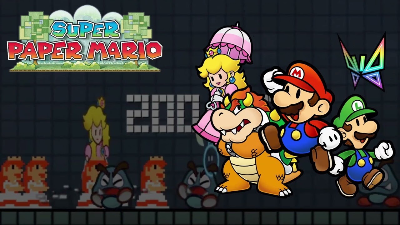 Nostalgic Underground - Super Paper Mario (Slowed Down)