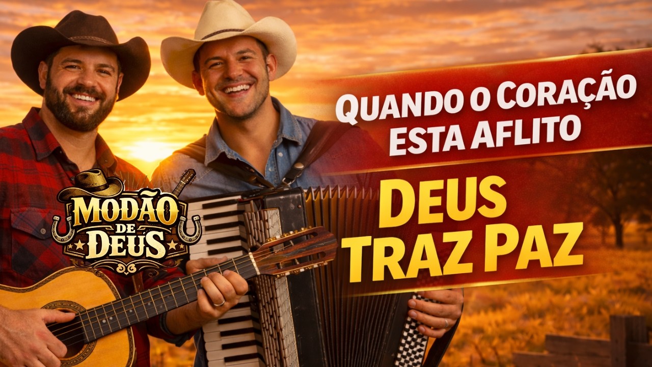 Quando o Cora&ccedil;&atilde;o Est&aacute; Aflito, Deus Traz Paz &ndash; Mod&atilde;o Sertanejo Gospel Inspirado nos Salmos