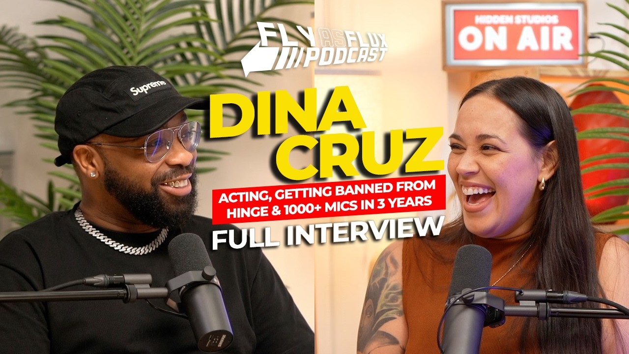 Dina Cruz on Accidentally Starting Comedy, Getting Banned From Hinge, & Doing 1000+ Mics in 3 Years