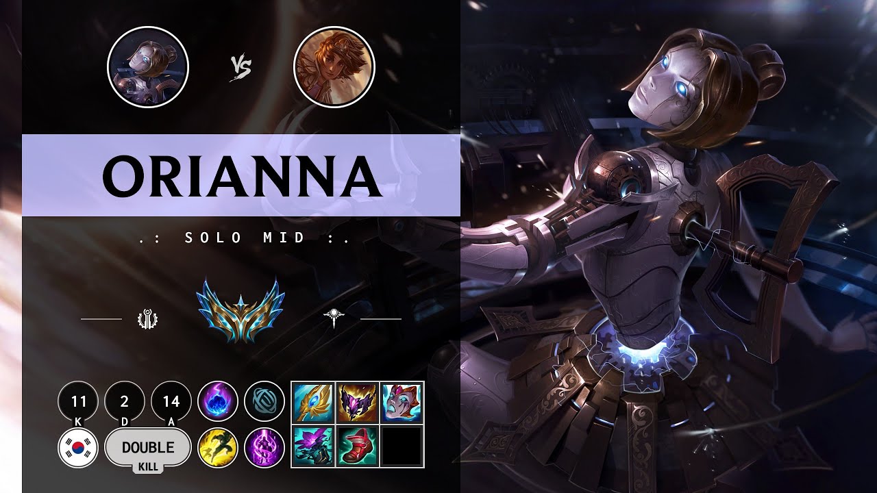 Orianna Mid vs Taliyah - KR Challenger Patch 14.9