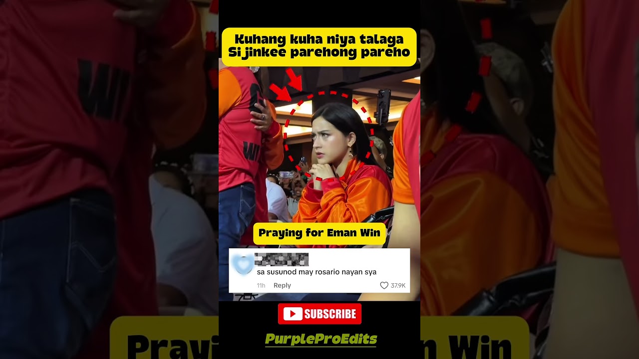 Jillian ward talagang kuhang kuha si Jinkee pacquaio ganyan den siya kabahan at magdasal