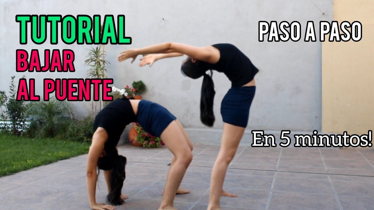 CÓMO BAJAR AL PUENTE | TUTORIAL PASO A PASO en 5 minutos | Sabrina Acosta