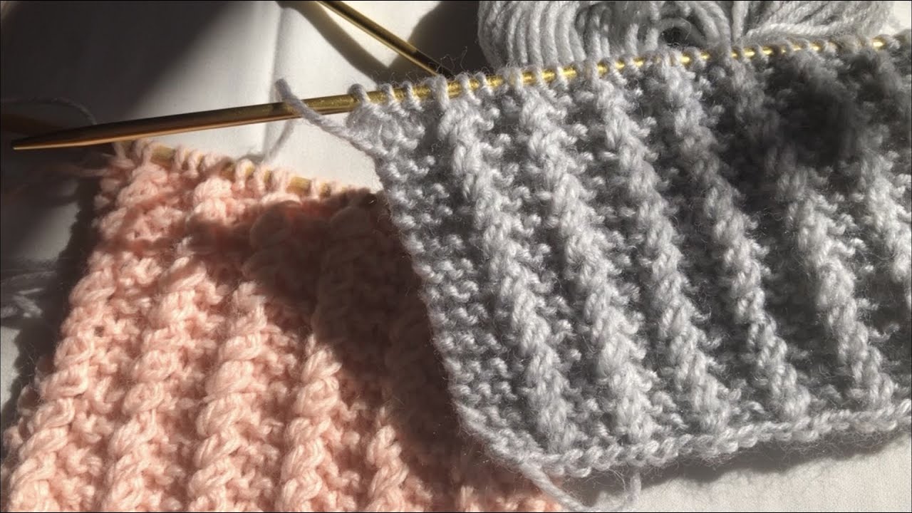 The braiding of a fishbone pattern 鱼骨图案的编织16#