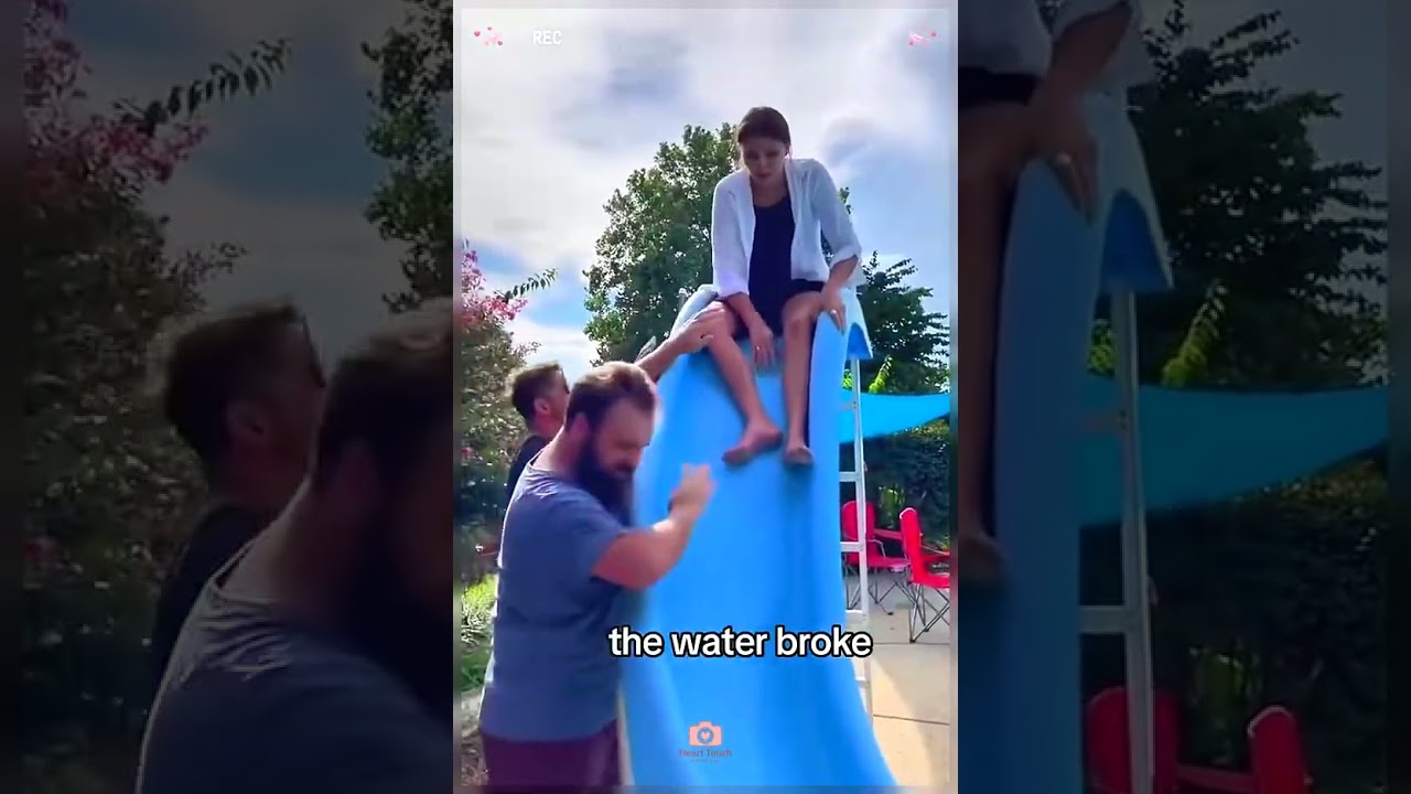 The moment her water broke🫣🫣🫣#PregnancyDiaries #WaterBreak #comedy #usa