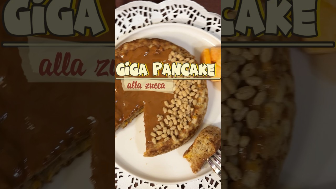 Giga pancake alla zucca