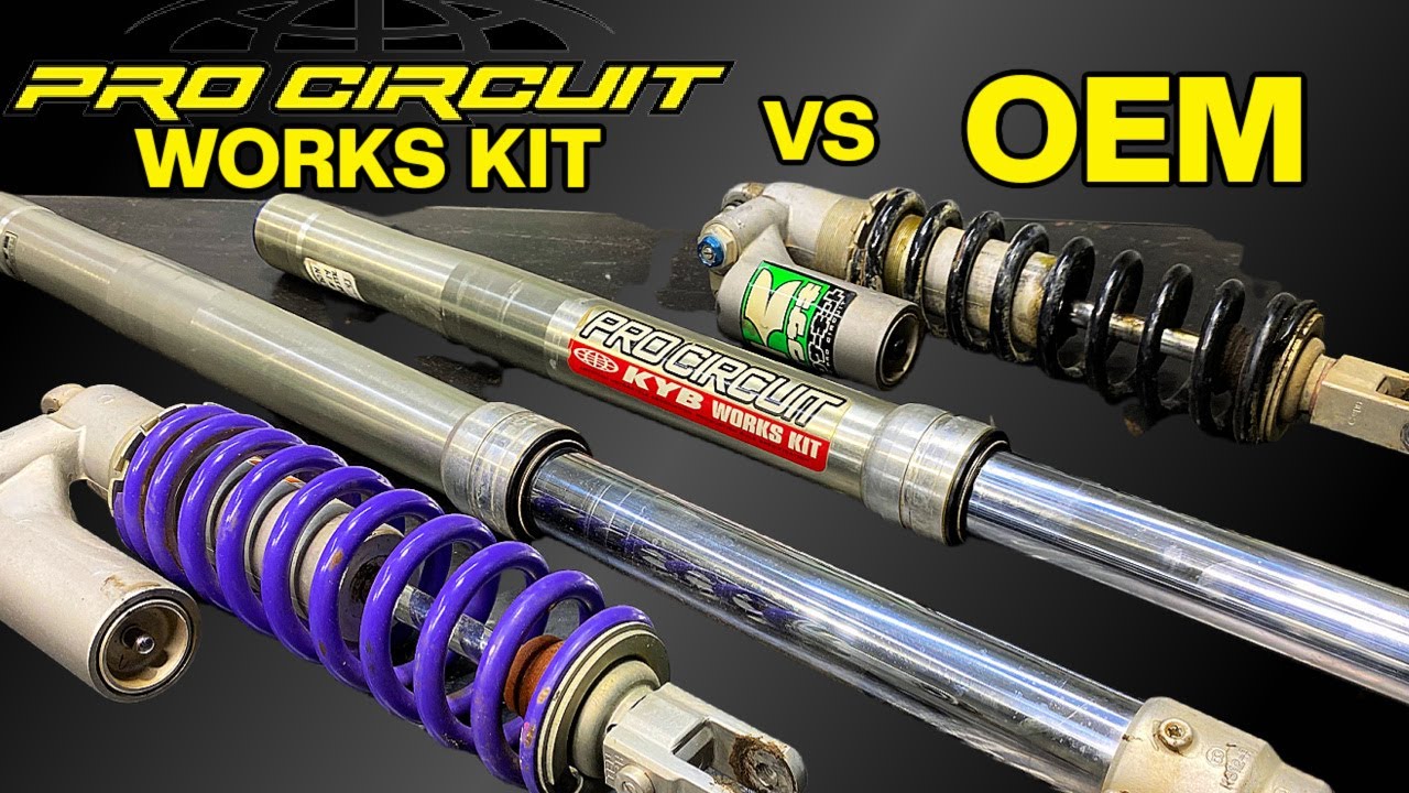 Шокирующая правда: комплект подвески Pro Circuit Works против OEM — раскрываем разницу