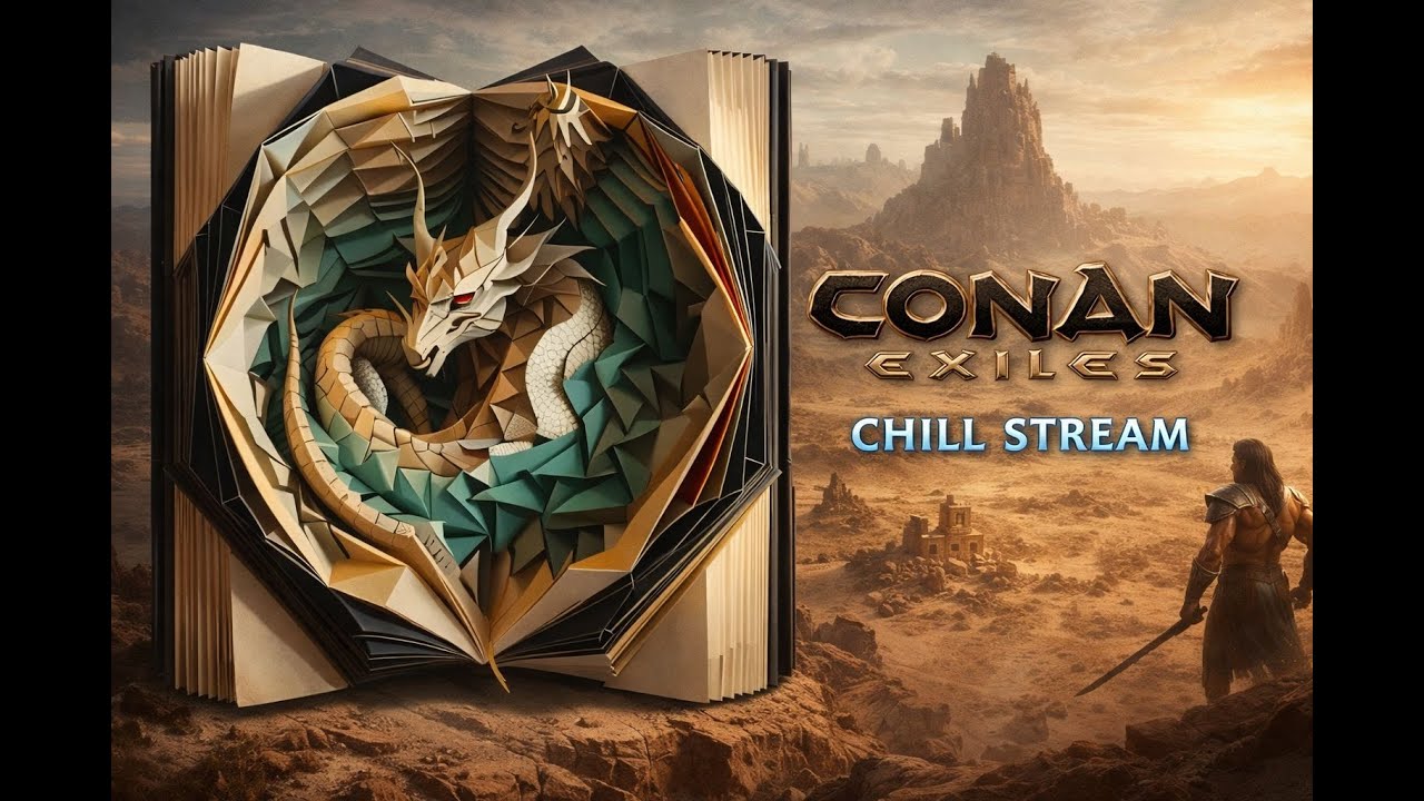 Conan Exiles Chill Stream | Survive, Build, New Server PvP Part.2
