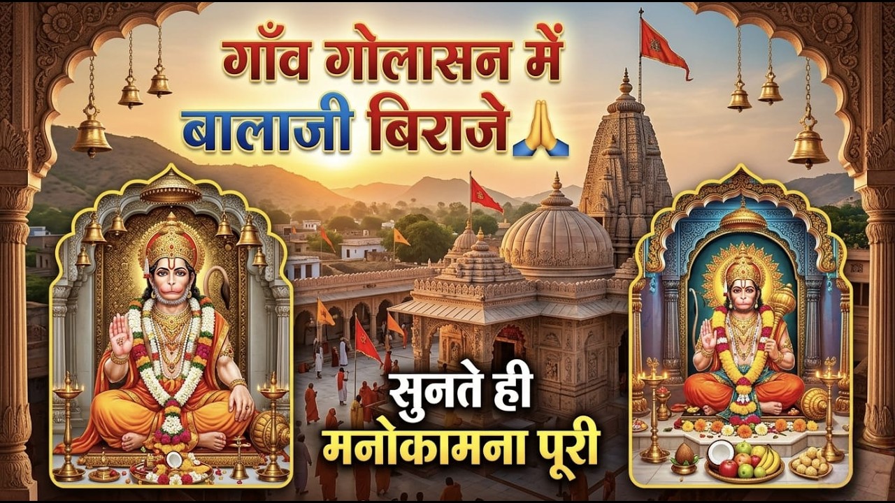 शनिवार के दिन सुनते ही सारी मनोकामना पूरी हो जाएँगी । हनुमान जी का शक्तिशाली भजन । जय बजरंगबली 2026