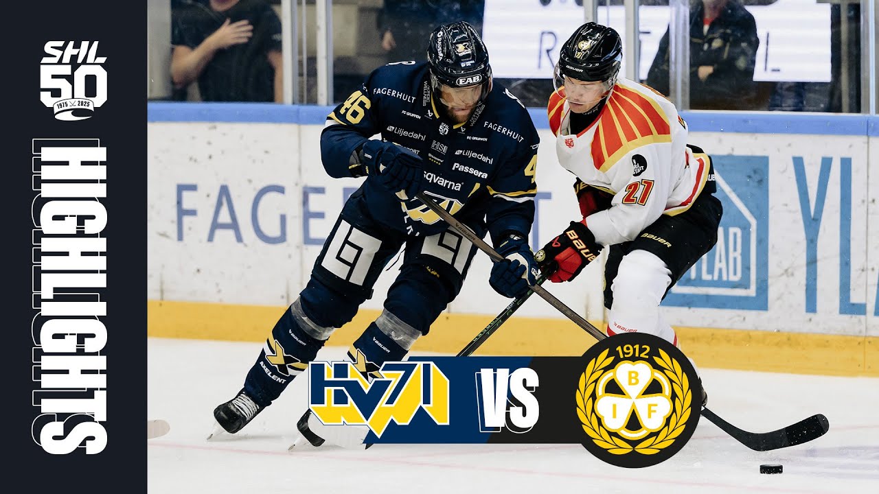HV71 vs Brynäs | 18 sep 2025 | Highlights