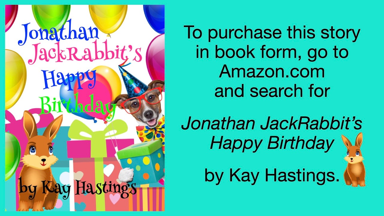 Jonathan the Jumping Jackrabbit | Kay Hastings | Children's Rhyming Alphabet Story Time Read Aloud