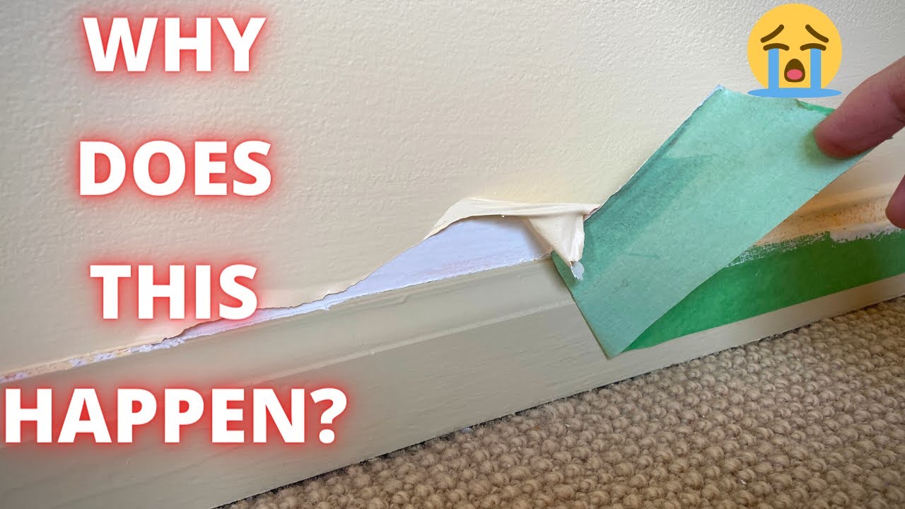 Скотч отслаивается от краски!!!!