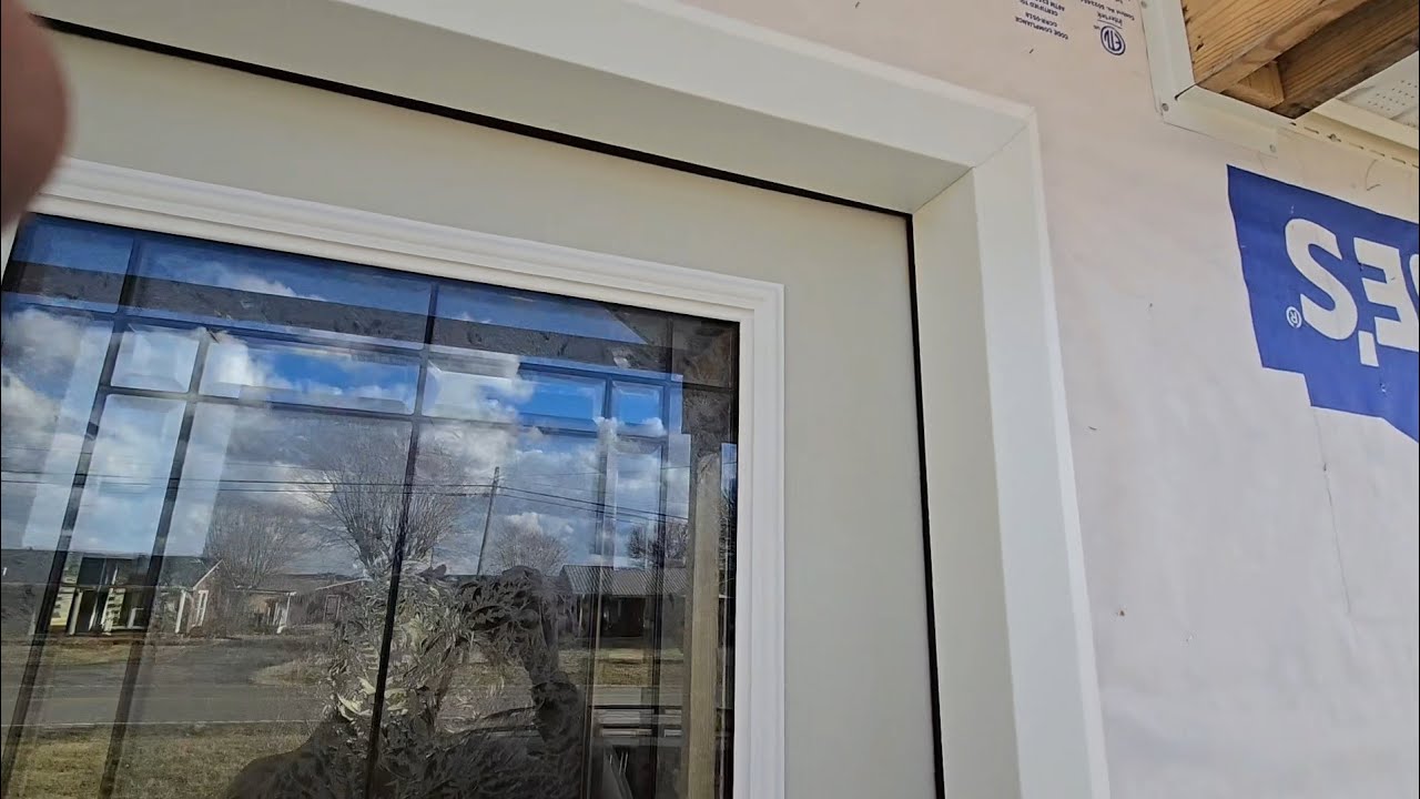 Wrapping Exterior Door Frame In Aluminum.