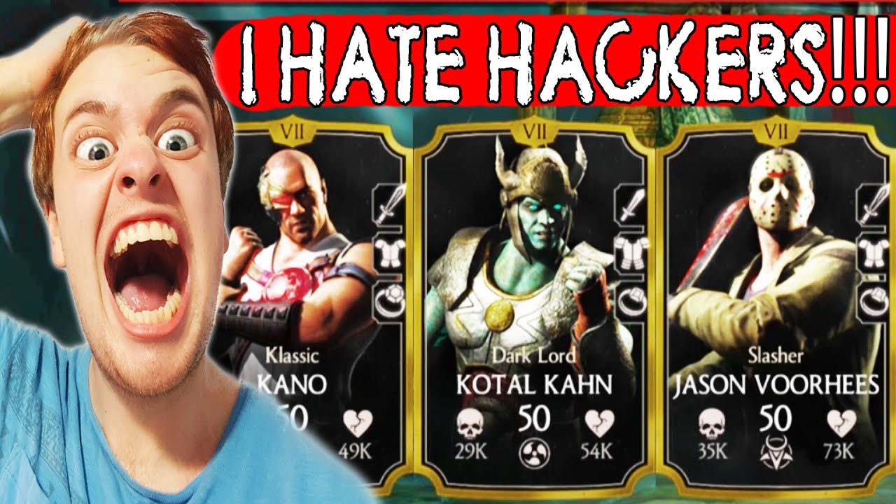 УДИВИТЕЛЬНАЯ КОМАНДА ГРЭППЛ в Mortal Kombat X Mobile. ХОРОШО ПРОТИВ ХАКЕРОВ???