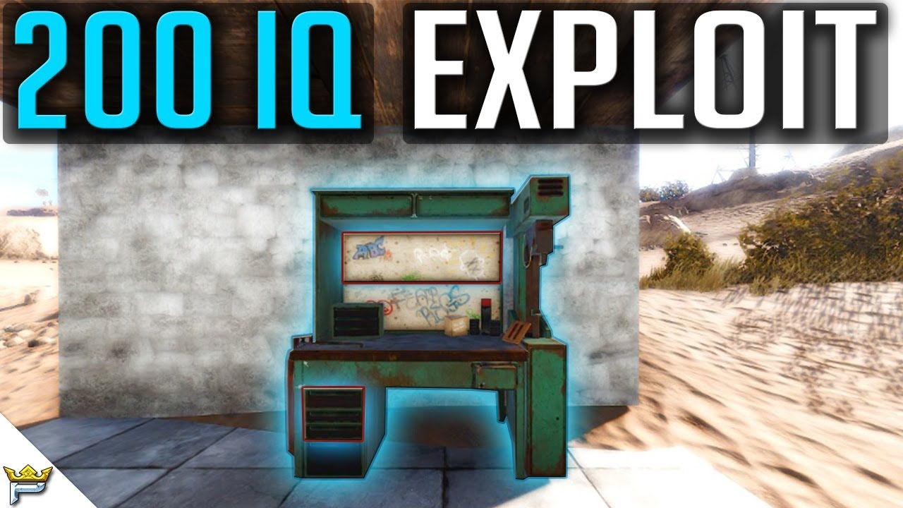 RUST - The Most SECRET 200 IQ EXPLOIT Revealed | 2018 Base Build