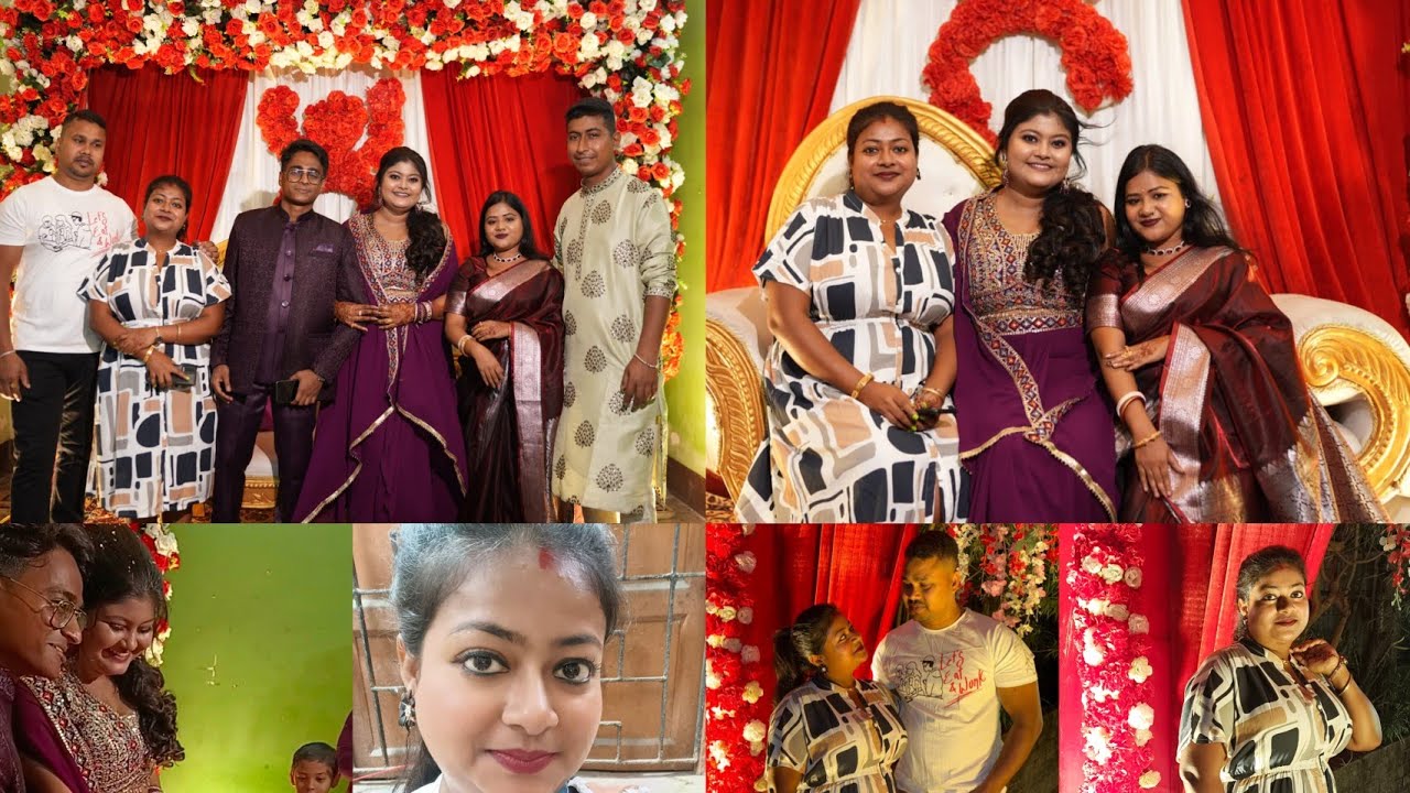 ঘুম থেকে উঠেই মাকে দুধ কলা দিয়ে আসলাম/সন্ধ্যেবেলায় রাখি রানীর( ring 💍 ceremony) তে বেশ মজা করলাম।