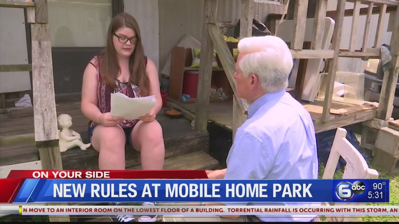 New rules at mobile home park