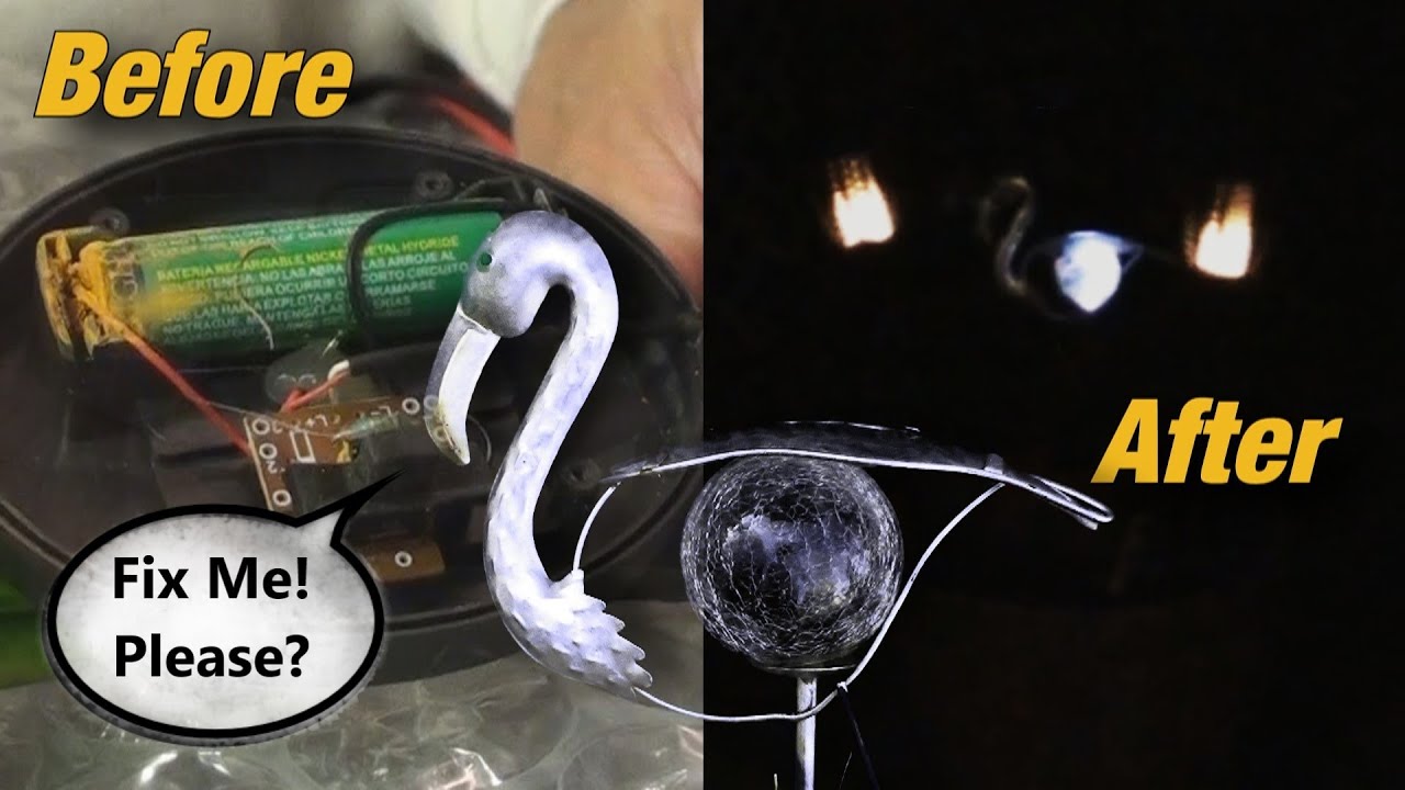 How to Fix those Solar Lights!