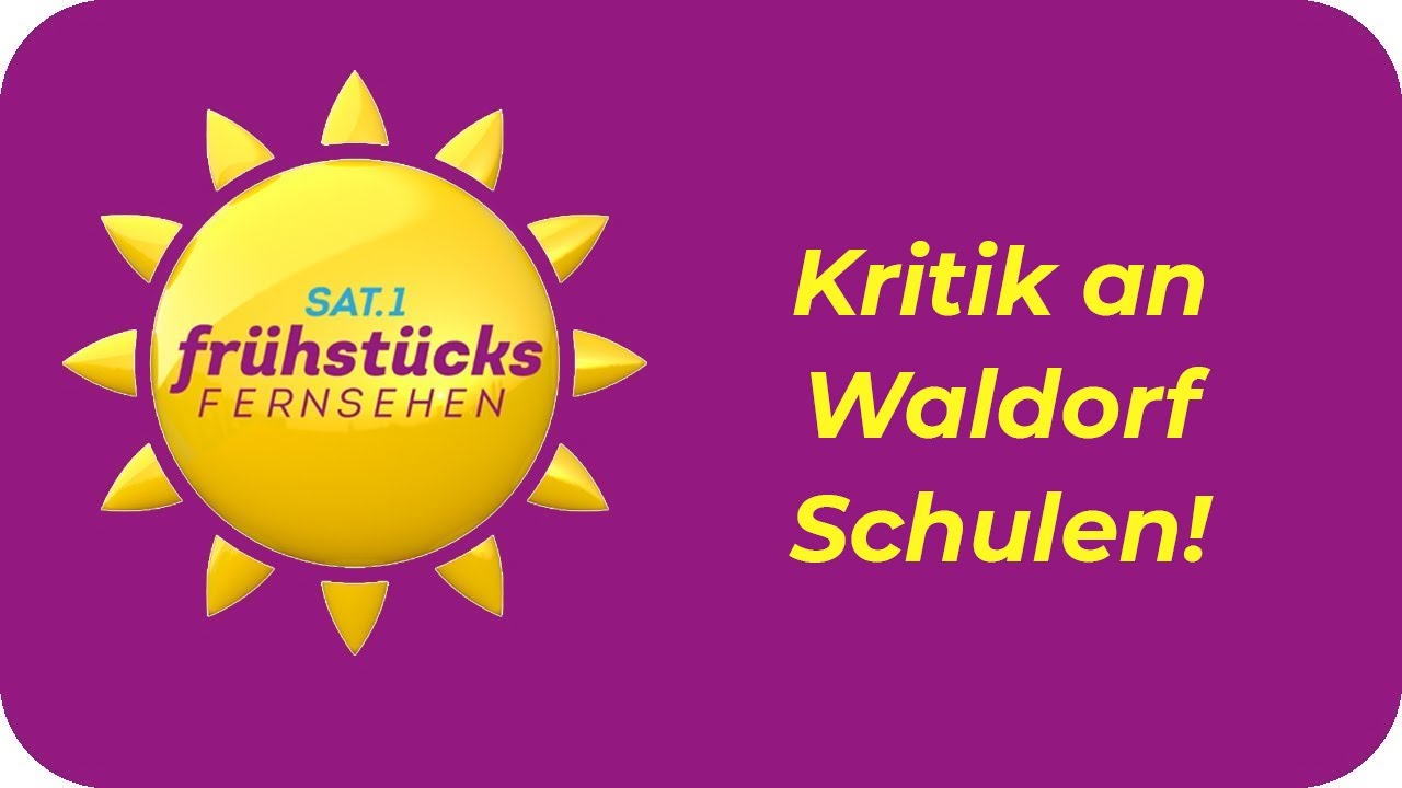 Kritik an Waldorfschulen! Der Frühstücksfernsehen XXL-Talk