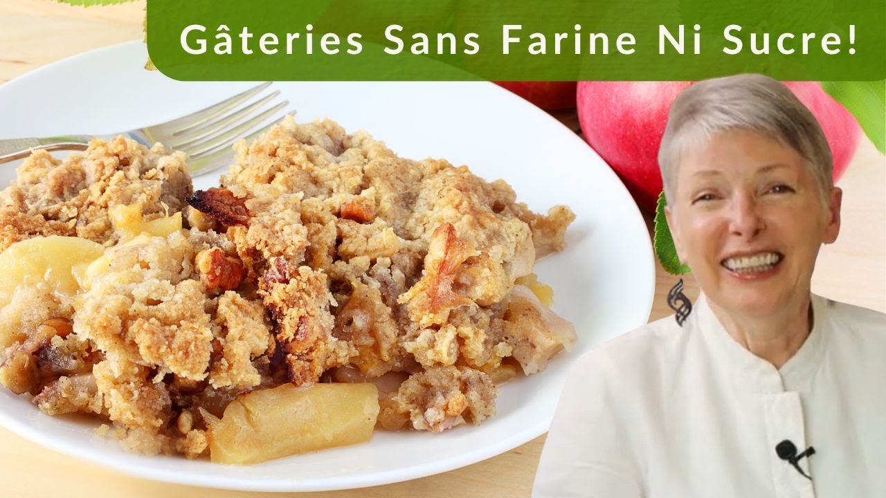 Croustade aux Pommes en 5 Minutes Sans Farine ni Sucre !