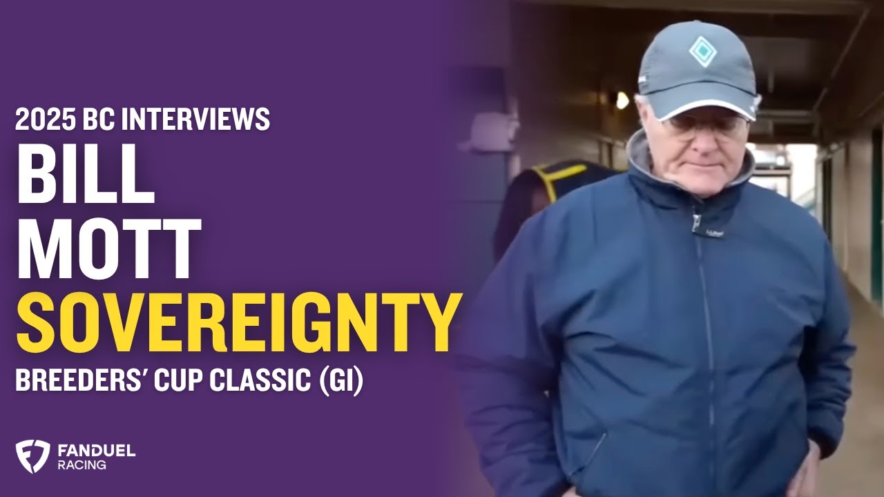 Trainer Bill Mott on Scratch of SOVEREIGNTY from the Breeders' Cup Classic