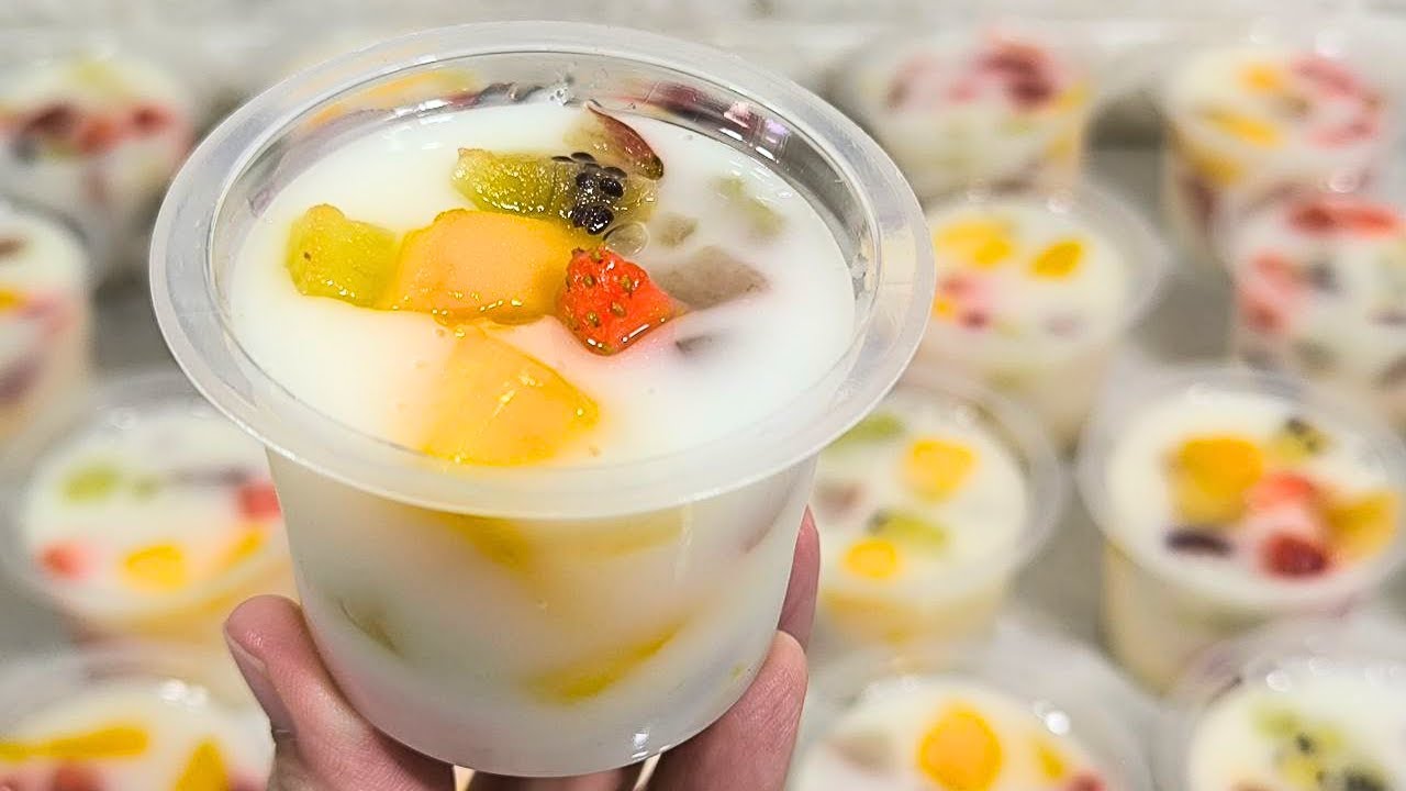 SEGAR & LEMBUT || Puding Silky Buah || Ide Jualan dan Isian Snackbox
