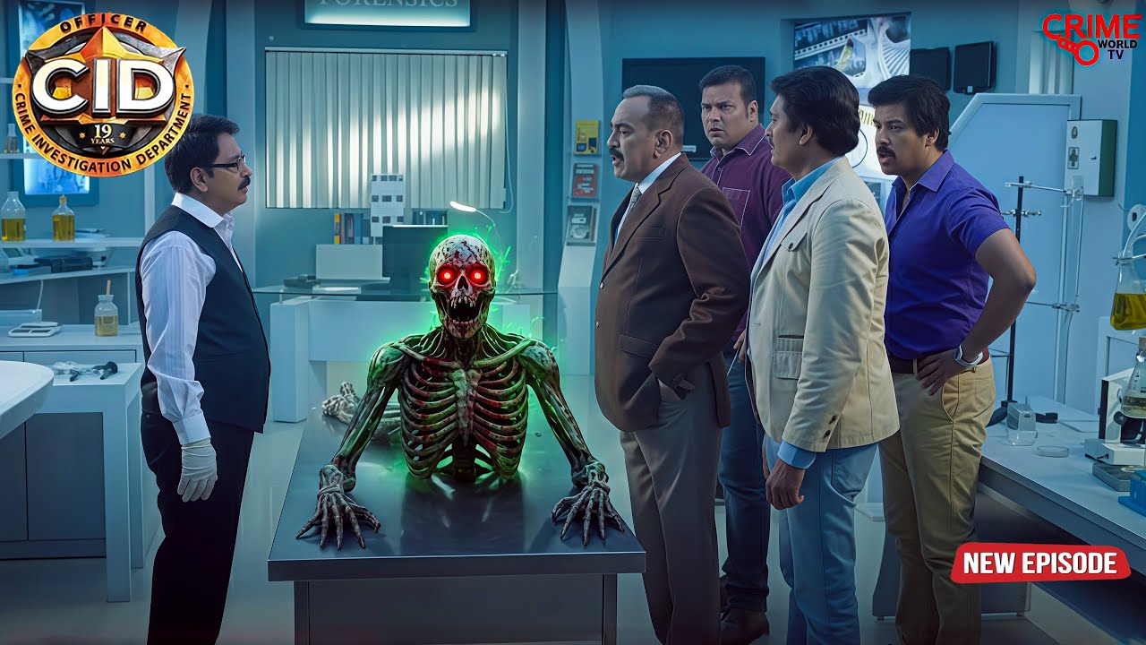 CID Lab में पोस्टमार्टम के दौरान उठा कंकाल - सब रह गए दंग | CID | CID New Episode