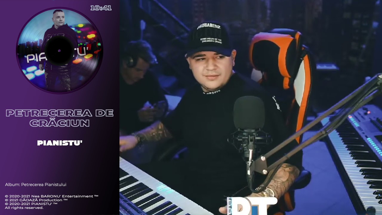 PIANISTU' - Petrecerea de Crăciun 👉 LIVE 👈