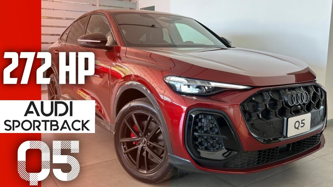 Audi Q5 Sportback 2025 ROJO GRANADINA disponible  !! MESES SIN INTERESES *