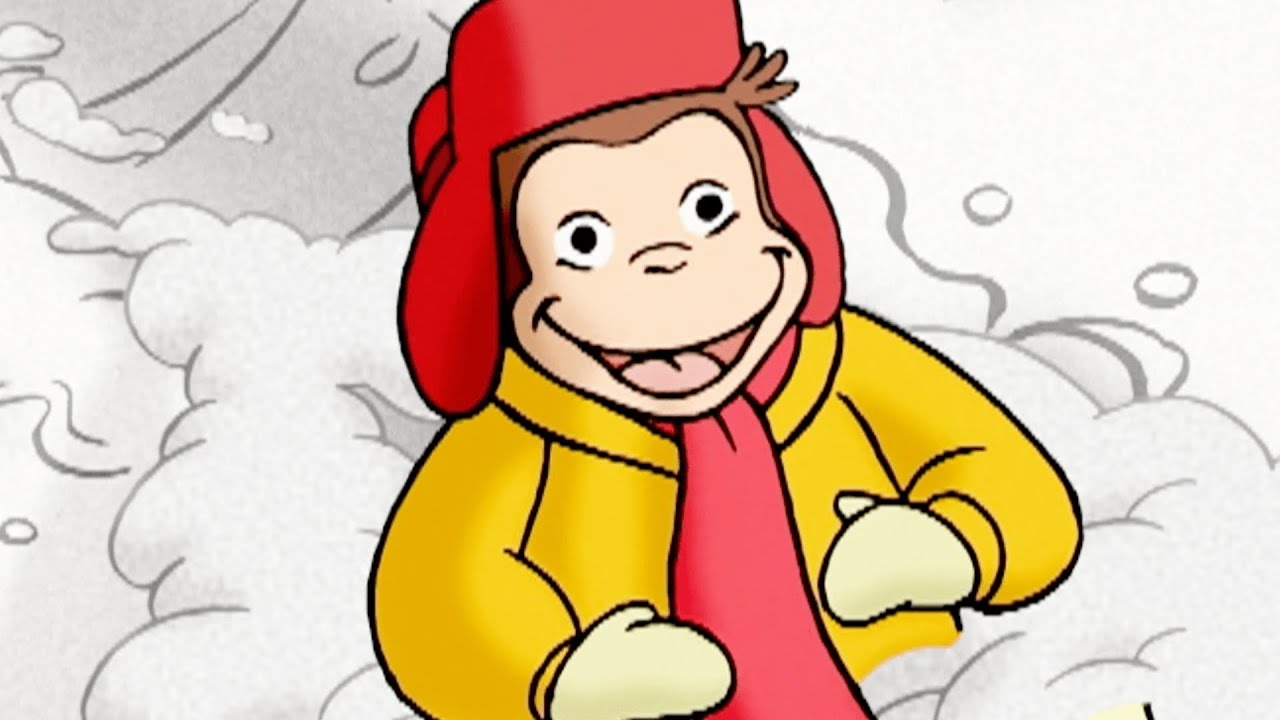 Curioso Come George 🐵 La prima tempesta di neve di George! 🐵Cartoni per Bambini