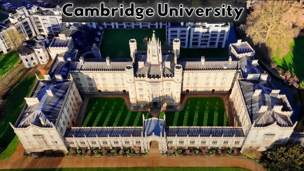 Cambridge BEAUTIFUL Colleges by DRONE