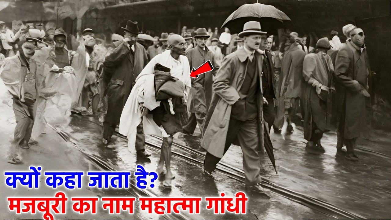 ''मजबूरी का नाम महात्मा गांधी