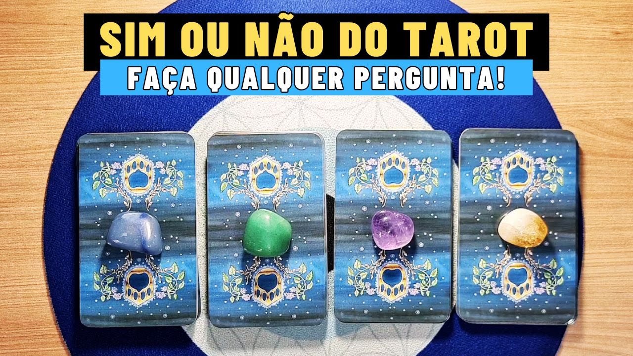SIM OU NÃO DO TAROT + Conselho | Faça qualquer Pergunta! | Tarot Responde