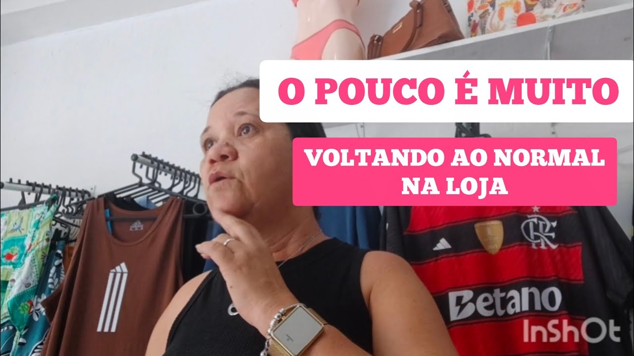 O POUCO É MUITO! Vlog na loja de bairro.