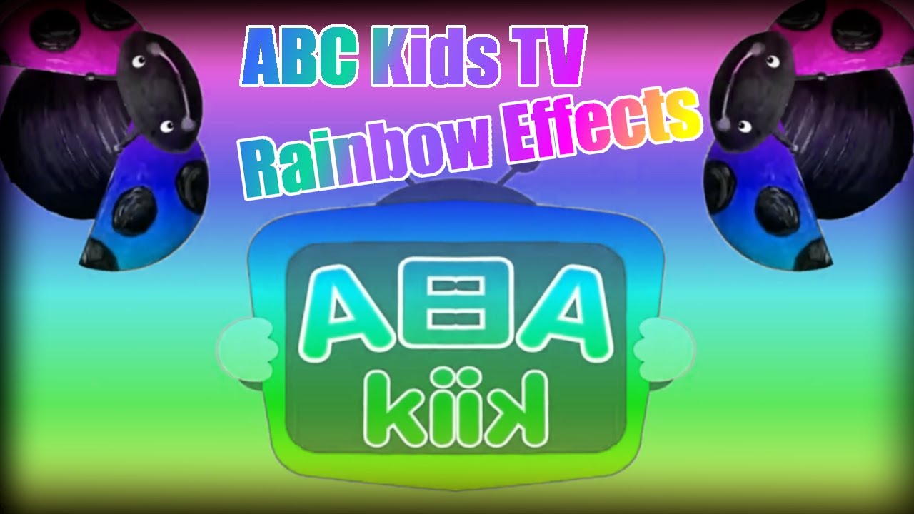 ABC Kids TV Logo Intro: Original + 13X Reverse with INSANE Rainbow & Special Effects!