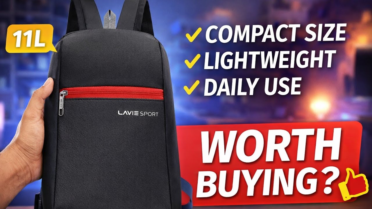 Lavie Sport 11L Backpack Review 🔥 | Lightweight Daily Use Bag | Worth Buying?
