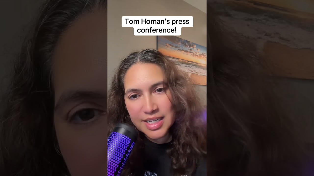 Tom Homan’s Press Conference