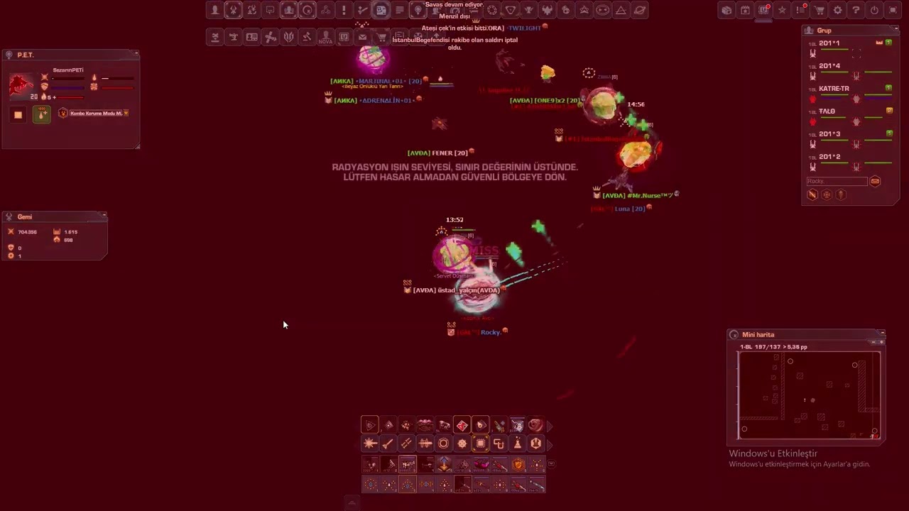 Darkorbit Tr3 Harita Savaşı #1
