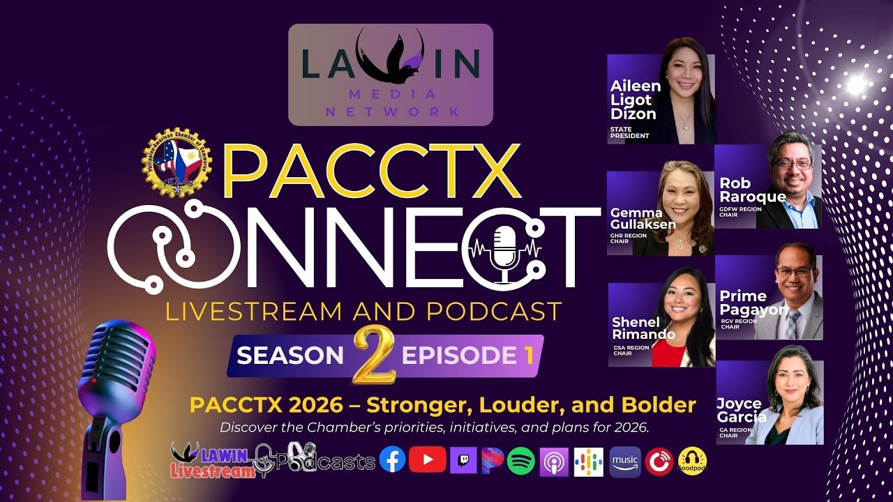 Season 2 Episode 1: PACCTX Connect Livestream and Podcast🎙️ 📱