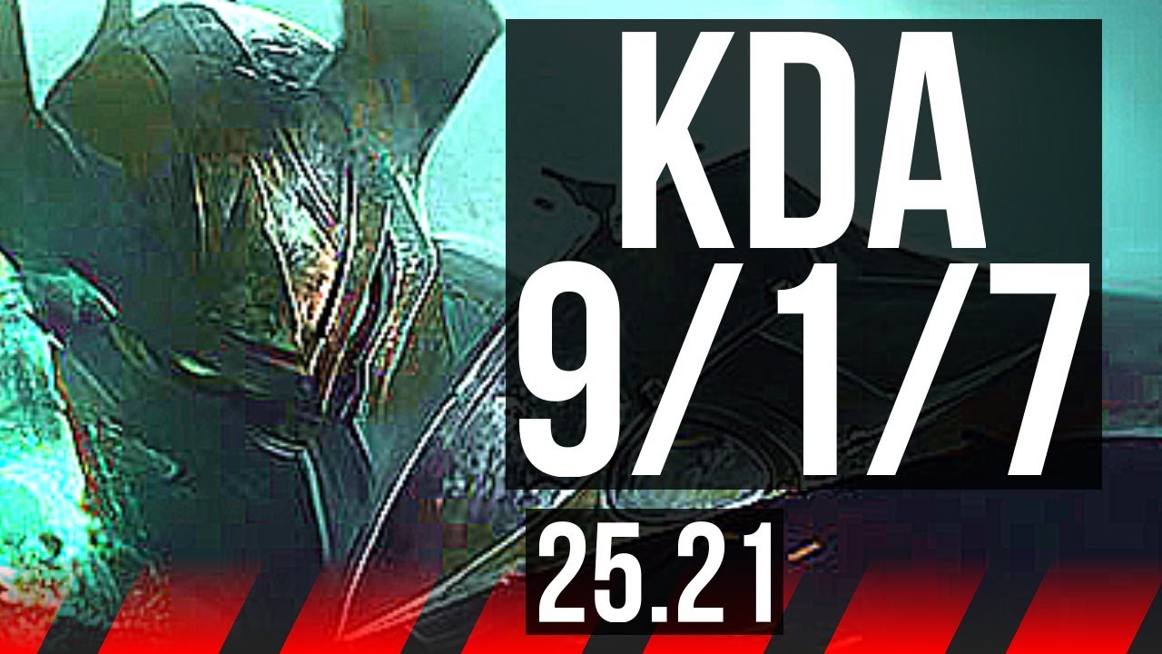 MORDEKAISER vs RIVEN (TOP) | 9/1/7, 8 solo kills, Legendary | KR Master | 25.21