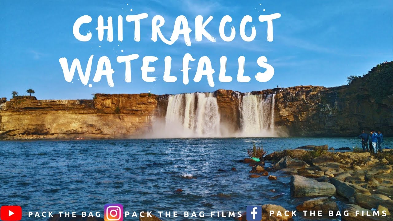 Chitrakoot Waterfalls 2021| Biggest Waterfall In India | 4k Drone Shot | Jagdalpur |PackTheBag